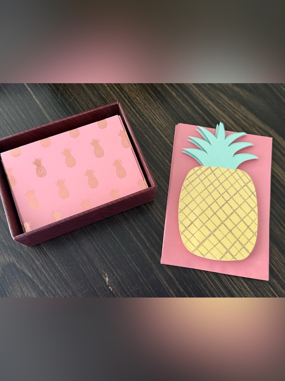 🍍Pineapple Stationary Set🍍